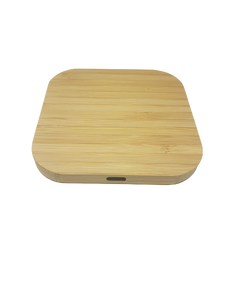 Personalized Bamboo Wireless Charger