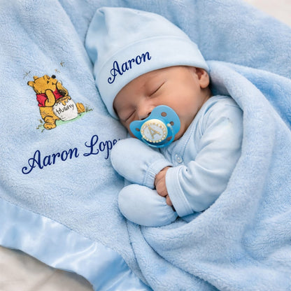 Blue Personalized Coming Home Set